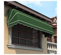 Tenda da sole pieghevole manuale di grado commerciale, riparo parasole con mantovana in poliestere per protezione della porta della finestra del balcone