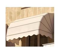 Tenda da sole pieghevole pieghevole per porte e finestre, tenda telescopica per esterni (110 x 30 x 30 cm), soluzione ideale per l'ombra del giardino e la copertura del patio