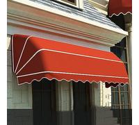 Tenda da sole pieghevole, pieghevole, pieghevole, pieghevole, per bar, ristorante, street business, 260 x 60 x 60 cm, con elegante tettoia per esterni