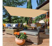 Tenda da sole resistente ai raggi UV, 2,8 x 8,5 m, con tasso di ombreggiatura al 95%, per gazebo e pergola, durevole baldacchino da esterno, perfetto per giardino, patio e prato, beige