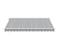 Tenda Da Sole Retrattile Automatica 400x350 cm Antracite e Bianco