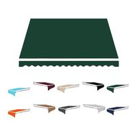 Tenda da Sole Retrattile in Tela di Ricambio per Patio, Resistente, 11,5x10 Piedi, 10x8 Piedi, 8x7 Piedi, per Esterni, in Poliestere, per terrazza, Balcone, Cortile, Port