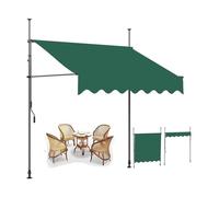 Tenda da sole retrattile - Manovella manuale baldacchino per esterni riparo dal sole su terrazza, balcone, giardino