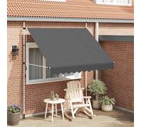 Tenda da Sole Retrattile Manuale 250 cm Antracite