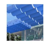 Tenda da sole retrattile resistente ai raggi UV, tenda parasole a baldacchino a forma di U, 1,3 m x 4 m, riparo da patio esterno, soluzione ombreggiante flessibile per una comoda vita all'aperto
