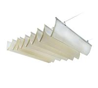 Tenda da sole retrattile, Retractable Shade Sail Resistant High Density Polyethylene Outdoor Garden Patio Multiple Sizes Beige(0.9x4m)