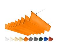 Tenda da sole retrattile, Retractable Wave Sun Shade Sail HDPE Protection Canopy For Patio And Garden Custom Size