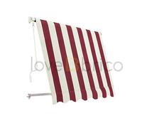 Tenda da sole a caduta 300x250 cm - bordeaux/crema