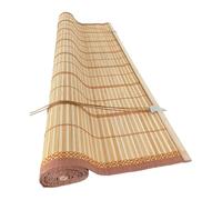 Tenda da sole Tapparella in midollino bambù con corda carrucola -varie misure (100l x 160A cm)