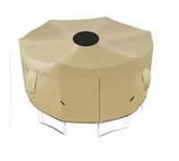 Tenda da sole Trampolino Telo parasole pieghevole e resistente agli strappi | Copertura Trampolino Esterno Protezione Solare Esterno Terrazza Giardino Posteriore Giardino Prato Campeggio
