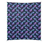 Tenda da spiaggia a forma di tartaruga fluorescente colorata con cartoni animati, UPF50+, impermeabile, grande riparo solare portatile con pala di sabbia, sacchi di sabbia per campeggio, pesca