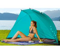 Tenda da spiaggia berger basic turchese