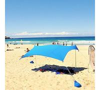 Tenda da spiaggia con protezione solare UPF50+ | Light Ampoule Portable | Ombrellone pieghevole | Summer Shelter Mare Garden Escursioni Famiglia Campeggio per bambini Facile da montare