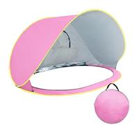Tenda Da Spiaggia Con Solare Parasole Portatile da Esterno | Parasole Da Spiaggia per 2-3 Persone Campeggio all'Aria Aperta Picnic Viaggio e Backpacking ed Escursionismo