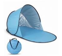 Tenda da spiaggia per bambini, parasole a scomparsa rapida, blu | Facile pop-up istantaneo, sicuro per i più piccoli, ideale per le gite di un giorno in spiaggia