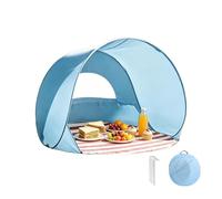 Tenda Da Spiaggia Per Bambini Tenda Leggera e Portatile con Montaggio | Ombra dal Sole dalla Spiaggia Adatto A Famiglia Adulti Campeggio Picnic Piscina Giardino Viaggio Sport Cane