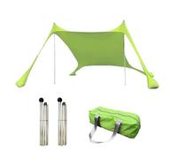 Tenda da spiaggia per esterni, riparo dal sole, tende da campeggio, antivento, monopezzo, tenda da spiaggia UPF50+, tenda portatile per famiglia per Bea, verde