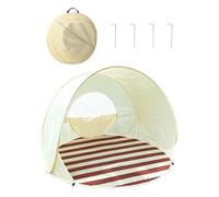 Tenda da spiaggia pop-up, per 2-3 persone con protezione solare UPF 50+, gazebo da montaggio rapido con tettuccio parasole, per esterni, giardino, terrazza, piscina, feste, campeggio, picnic