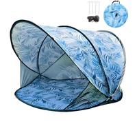 Tenda da spiaggia pop up protezione UV XXL, 2-3 persone UPF 40+ popup tenda da spiaggia per bambini, tenda da lancio, protezione dai raggi UV, protezione solare da spiaggia, pop-up, tenda da spiaggia