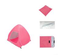 Tenda da spiaggia portatile per cani, ripara dal sole per gatti e cuccioli, installazione rapida, con picchetti per il terreno, per parco, viaggi, all'aperto, taglia L (carminio XL)
