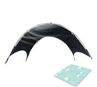 Tenda da spiaggia, riparo dal sole, portatile, protezione dai raggi UV, tenda da campeggio leggera per attività all'aperto, protezione solare UPF 50+