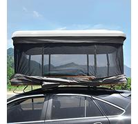 Tenda da tetto impermeabile con scala per SUV e camion, grande spazio traspirante per 2-3 persone, ideale per viaggi all'aperto e pesca