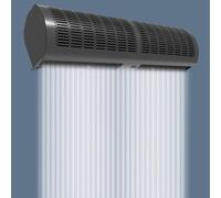 Tenda d'aria per porte, ventilatore commerciale per mosche, super potenza non raffreddata, larghezza 60 cm