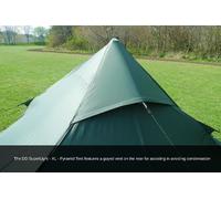 Tenda DD piramide super leggera XL tenda esterna grün