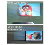 Tenda del proiettore 16: 9 Schermo anti-luce 30 72 84 92 100 106 120 130 133 pollici Home Outdoor Office Portatile 3D HD Giochi, Ufficio(100 inch)