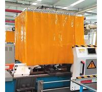 Tenda di protezione per saldatura, in PVC, per siti di saldatura elettrica, occhi antiarco, 1,2 x 2 m