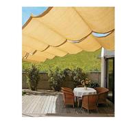 Tenda di ricambio a forma di U, parasole a onda esterna, copertura per pergola a baldacchino a onda retrattile, forte capacità portante, design a forma di U