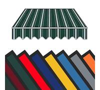 Tenda di ricambio in tela per finestra, porta, parasole in tessuto di ricambio, copertura superiore retrattile, per cortile, negozio, balcone (striscia B, 4,5 x 4 m)