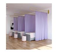 Tenda divisoria con supporto in metallo a forma di U, divisorio per la privacy, per saloni di bellezza e centri benessere, tende flessibili da appendere alla parete