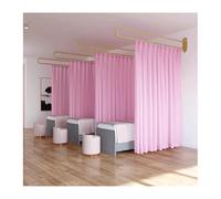Tenda divisoria da parete con supporto a forma di U, divisorio per saloni di bellezza, centri benessere e camere da letto condivise, tende eleganti per separare gli spazi