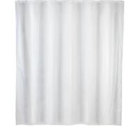 Tenda Doccia Antimuffa Monocolore Bianco - Antibatterica, Lavabile, Poliestere,