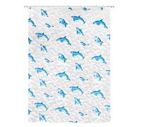 Tenda doccia bagno 180x200 cm antimuffa impermeabile 100% riciclabile con anelli