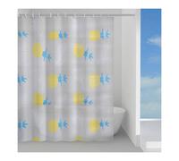 Tenda doccia Gedy TVI13352430 TROPICAL Azzurro e Giallo