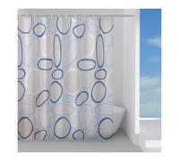 Tenda doccia Gedy TVI13442430 CIOTOLI Azzurro e Bianco
