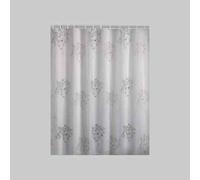 Tenda doccia in poliestere 'parfume' 180x200 cm - bianco/nero GEDY