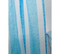 TENDA DOCCIA IN TESSUTO CON GANCI 180X200H CM MODELLO NAPOLI