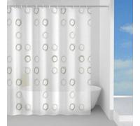 Tenda doccia Nidi in peva 180x200 cm grigia Grigio chiaro
