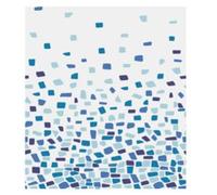 TENDA DOCCIA POLIESTERE 240X200 PIETRA BLU- CF. BUSTA