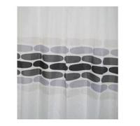 TENDA DOCCIA MAURER IN TESSUTO POLIESTERE SASSI GRIGI cm 240x200