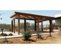 Tenda Ermetica Con Guide Laterali In Pvc Cristal Trasparente Con Cassonetto