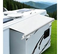 Tenda Estensibile per Caravane, Kit Topper per Slide Out di Camper, Protezione Modulare per Topper di Slide Out, Adatto per Caravane e Camper Integrati, Bianco(150cm)
