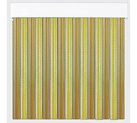 Tenda esterna a nastro iride giallo e giallo scuro per porte anti insetti | PERTONI TENDE (larghezza 120 cm x 230 cm altezza)