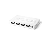 Tenda Ethernet Switch 2.5 Gigabit 8 Porte Switch di Rete LAN(Plug & Play, Unmanaged, Funzionamento silenzioso, Scocca in Plastica, Ideale per NAS 2.5G, Server, AP WiFi 6/7, Computer) (SM108)
