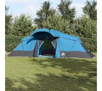 Tenda Familiare 6 persona Blu e Grigio