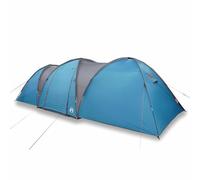 Tenda familiare a cupola per 8 persone, impermeabile e resistente, ideale per campeggio e avventure all'aria aperta con rivestimento in poliuretano 185T