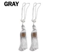 Tenda Fermatenda Cravatta Tenuta Dietro Camera da Letto Cena Nappa 1 Paio 2pcs